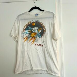 Junk Food Kennedy Space Center Graphic Tee. Size M.